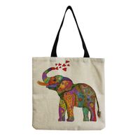 Women's Fashion Elephant Shopping Bags sku image 11