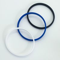 Simple Style Sports Solid Color Silica Gel Wholesale Wristband sku image 1