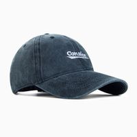 Unisex Casual Simple Style Letter Embroidery Curved Eaves Baseball Cap sku image 2