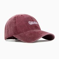Unisex Casual Simple Style Letter Embroidery Curved Eaves Baseball Cap sku image 4