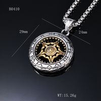 1 Piece 304 Stainless Steel Geometric Pendant Chain main image 2