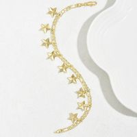 Le Cuivre Décontractée Élégant Style Classique Star Bracelets main image 3