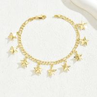 Le Cuivre Décontractée Élégant Style Classique Star Bracelets sku image 1