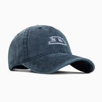 Unisex Classic Style Streetwear Solid Color Curved Eaves Baseball Cap sku image 3