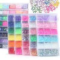 Simple Style Classic Style Solid Color Resin Nail Decoration Accessories 1 Box main image 1
