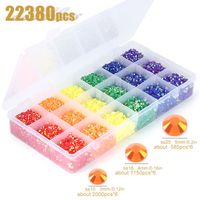 Simple Style Classic Style Solid Color Resin Nail Decoration Accessories 1 Box main image 4