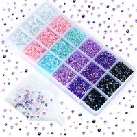 Simple Style Classic Style Solid Color Resin Nail Decoration Accessories 1 Box main image 2