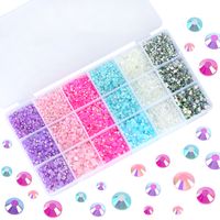 Simple Style Classic Style Solid Color Resin Nail Decoration Accessories 1 Box sku image 2