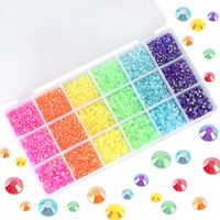 Simple Style Classic Style Solid Color Resin Nail Decoration Accessories 1 Box sku image 3