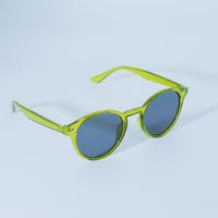 Casual Classic Style Solid Color Pc Round Frame Full Frame Women's Sunglasses main image 5