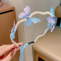 Simple Style Heart Shape Cloth Patchwork Hair Band sku image 114