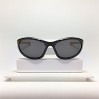 Lässig Einfacher Stil Einfarbig Ac Ovaler Rahmen Vollbild Sonnenbrille Der Frauen main image 1
