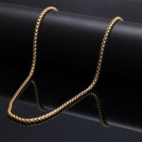 1 Piece 304 Stainless Steel Solid Color Pendant Chain main image 8