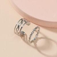 Elegant Geometric Gold Plated Silver Plated Alloy Wholesale Toe Rings main image 3