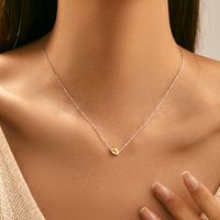 Sterling Silver Silver Plated Simple Style Plating Inlay Oval Zircon Pendant Necklace main image 3