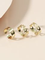 Elegant Geometric Gold Plated Silver Plated Alloy Wholesale Toe Rings main image 5