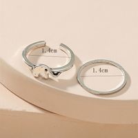 Elegant Geometric Gold Plated Silver Plated Alloy Wholesale Toe Rings sku image 4