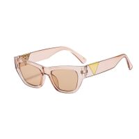 Vacation Cool Style Solid Color Ac Square Full Frame Women's Sunglasses sku image 2