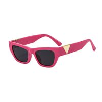 Vacation Cool Style Solid Color Ac Square Full Frame Women's Sunglasses sku image 1
