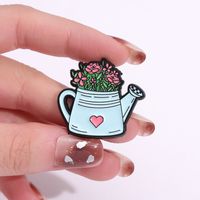 Cartoon Style Cute Car Bicycle Flower Alloy Plating Unisex Brooches main image 4