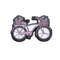 Cartoon Style Cute Car Bicycle Flower Alloy Plating Unisex Brooches sku image 6