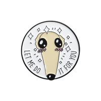 Cartoon-Stil Süß Moderner Stil Hund Legierung Überzug Unisex Broschen sku image 2