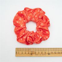 Women's Fashion Flower Cloth Pleated Hair Tie sku image 8