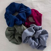 Women's Fashion Flower Cloth Pleated Hair Tie sku image 13