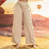 Women's Daily Simple Style Solid Color Full Length Casual Pants Cargo Pants main image 3