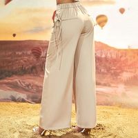 Women's Daily Simple Style Solid Color Full Length Casual Pants Cargo Pants main image 5