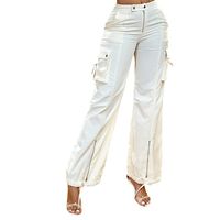 Women's Holiday Daily Simple Style Solid Color Full Length Casual Pants Cargo Pants main image 2