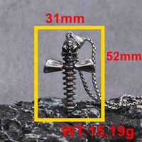 1 Piece 304 Stainless Steel Geometric Pendant Chain main image 8
