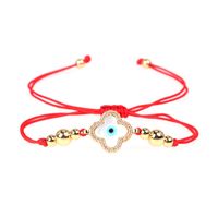 Hot Sale Red Rope Bracelet Fatima Woven Bracelet Cross Border Jewelry Devil Eye Bracelet Wholesale main image 5