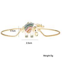 Fashion Geometric Copper Zircon Bracelets In Bulk main image 5