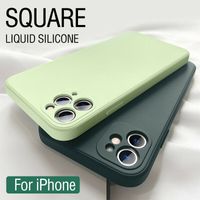 Simple Style Solid Color Silica Gel   Phone Cases main image 3