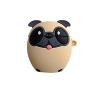 Cartoon Stereo Adorable Dog Big Brother Dog  Airpods1/2 Bluetooth Wireless Headset Protective Cover Drop-resistant Applicable main image 6