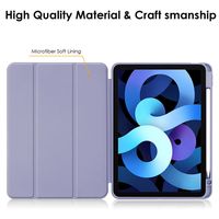 Applicable Ipadpro11 Protective Case 12.9 One-piece Magnetic Suction 10.9 Transparent Suction Pen Ipad Air5 Anti-fall Shell main image 5