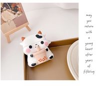 Cute Cow For Airpods Pro Protective Case Cartoon Milk Tea  Wireless Bluetooth 2 Generation Earphone Sleeves main image 5