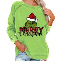 Women's Hoodie Long Sleeve Hoodies & Sweatshirts Printing Fashion Cartoon Letter main image 3