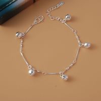Simple Style Star Dolphin Heart Shape Brass Beaded Silver Plated Bracelets 1 Piece sku image 12