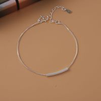 Simple Style Star Dolphin Heart Shape Brass Beaded Silver Plated Bracelets 1 Piece sku image 16