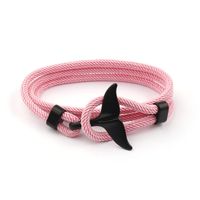 Fashion Fish Tail Alloy Rope Braid Couple Bracelets sku image 9