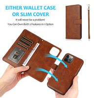 Simple Style Solid Color Tpu Pu Leather    Phone Cases main image 5