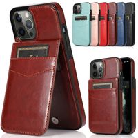 Simple Style Solid Color Pu Leather Synthetics    Phone Cases main image 1