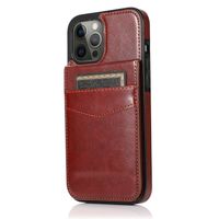 Simple Style Solid Color Pu Leather Synthetics    Phone Cases main image 5