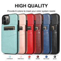 Simple Style Solid Color Pu Leather Synthetics    Phone Cases main image 6