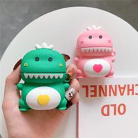 Cute Cartoon Dinosaur Silica Gel   Phone Cases main image 4