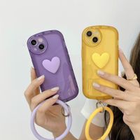 Preppy Style Novelty Fashion Heart Shape Tpu   Phone Cases main image 5