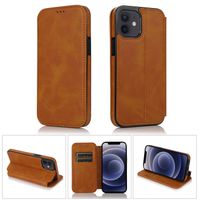 Simple Style Solid Color Pu Leather   Phone Cases main image 1