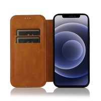 Simple Style Solid Color Pu Leather   Phone Cases main image 3